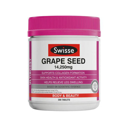 【包邮包税】 澳洲Swisse GRAPE SEED葡萄籽300粒