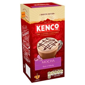 【包邮包税】KENCo即饮速溶咖啡MOCHA摩卡 18.7gx8杯=149.6g/盒