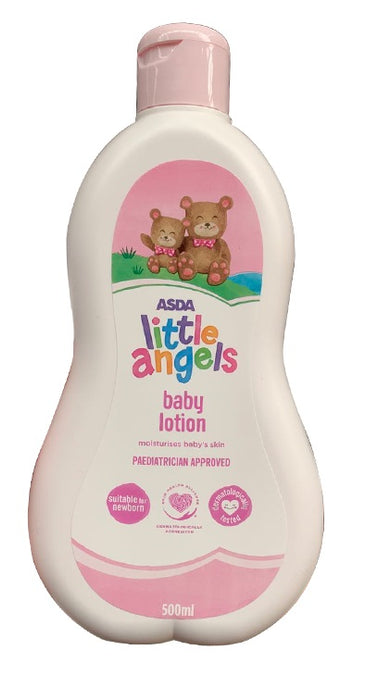 【包邮包税】英国ASDA little angels baby 小天使新生儿宝宝护肤润肤乳霜 500ml