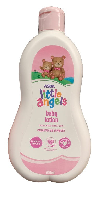 【包邮包税】英国ASDA little angels baby 小天使新生儿宝宝护肤润肤乳霜 500ml