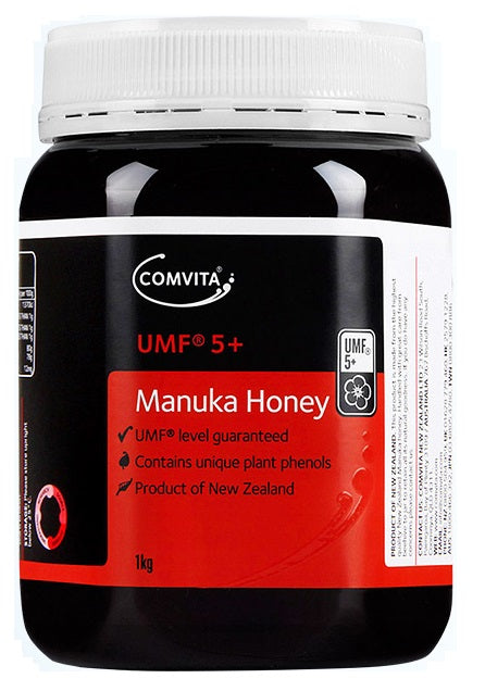 【包邮包税】新西兰Comvita康维他Manuka麦卢卡Honey纯天然野生蜂蜜UMF5+  1kg