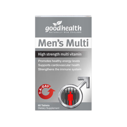 【包邮包税】新西兰好健康goodhealth 男士呵护前列腺复合维生素维b族 60粒