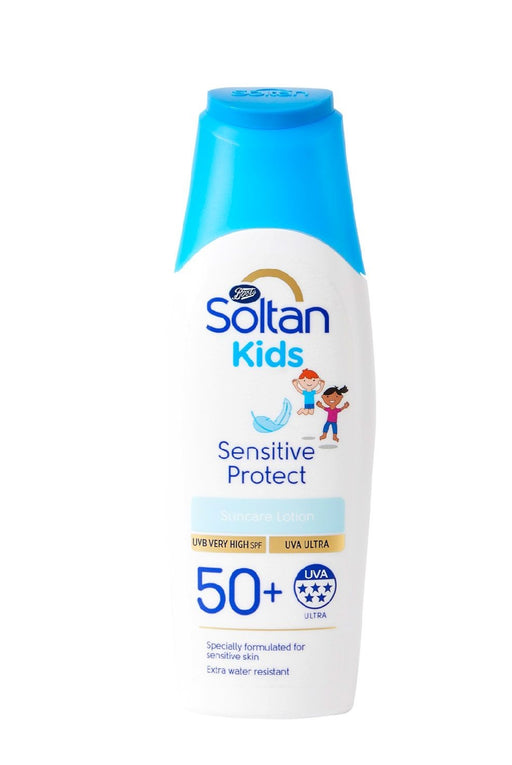 【包邮包税】boots博姿Soltan儿童Kids Sensitive Protect敏感防护乳液防晒霜 SPF50 + 200ml