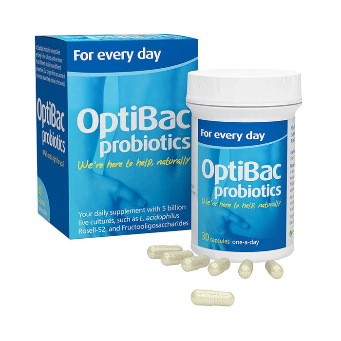 【现货包邮】OptiBac probiotics成人益生菌胶囊装 30粒