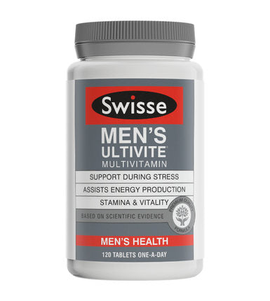 【包邮包税】澳洲Swisse MEN'S ULTIVE男性复合维生素 120粒