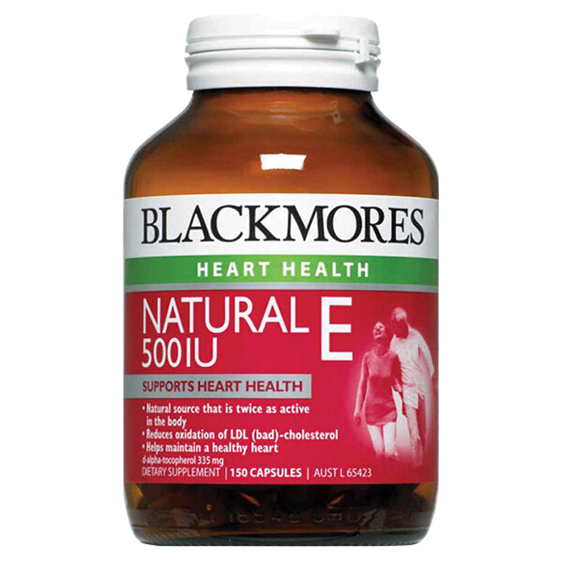【包邮包税】BLACKMORES澳佳宝NATURAL E 500IU天然维生素E胶囊150粒