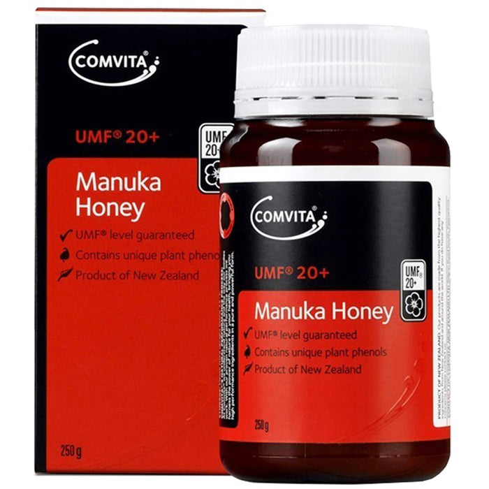 【包邮包税】新西兰Comvita康维他Manuka麦卢卡Honey纯天然野生蜂蜜UMF20+ 250g