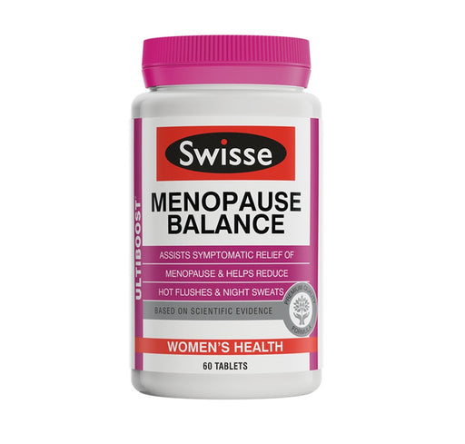 【包邮包税】澳洲Swisse MENOPAUSE BALANCE女性更年期平衡大豆异黄酮片 60粒