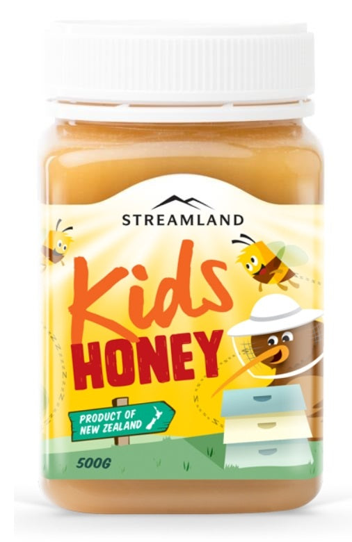 【包邮包税】新西兰Streamland新溪岛Kids Honey儿童蜂蜜  500g