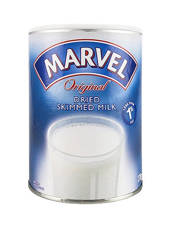 【包邮包税】MARVEL成人脱脂低脂奶粉278g