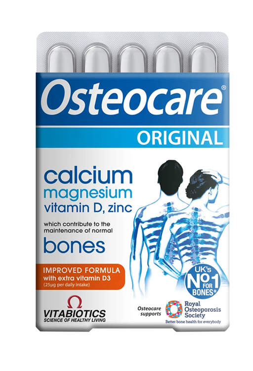 【现货包邮】Vitabiotics薇塔贝尔 Osteocare钙镁锌三合一全家营养钙片   90片