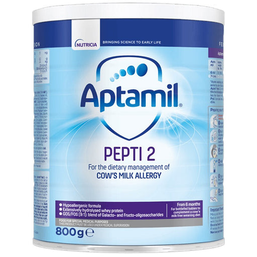 【包邮包税】英国版Aptamil爱他美深度水解奶粉PEPTI 2段（6-12月）800g