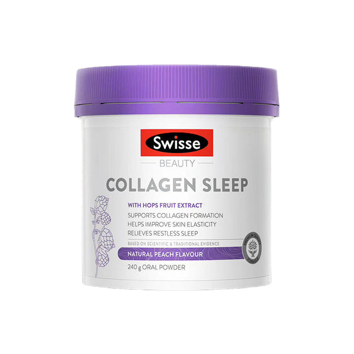 【包邮包税】澳洲Swisse COLLAGEN SLEEP晚安胶原蛋白肽粉 240g【22年4月】