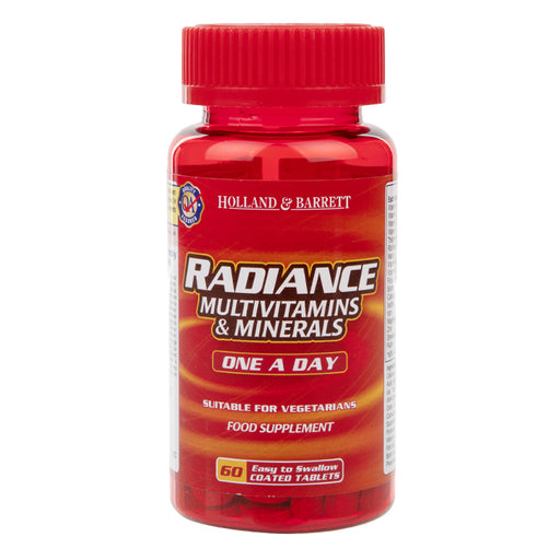 【现货包邮】荷柏瑞（Holland & Barrett）RADIANCE复合维生素ABCDE+矿物质 60粒