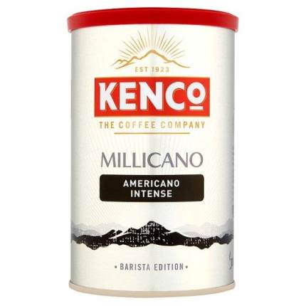 【现货包邮】速溶黑咖啡KENCo Millicano均衡提神苦咖啡 INTENSE深度烘焙 100g