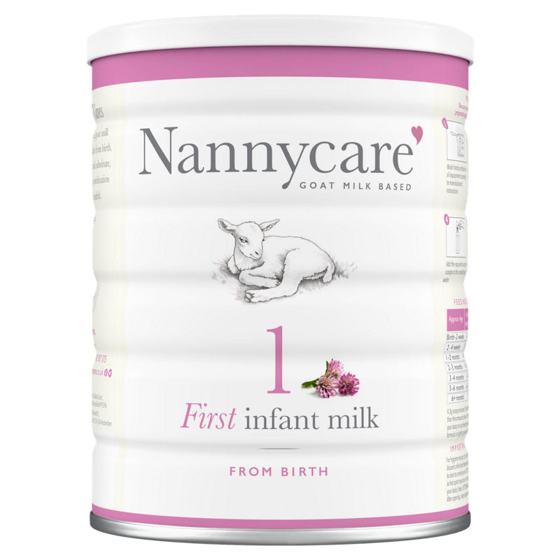 【包邮包税】NANNY care纳尼凯尔 婴幼儿羊奶粉 1段 (0-12月 ) 900g