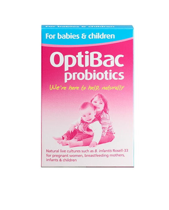 【包邮包税】OptiBac probiotics复合益生元益生菌冻干粉婴幼儿童宝宝正品调理肠道胃冲剂 30袋/盒