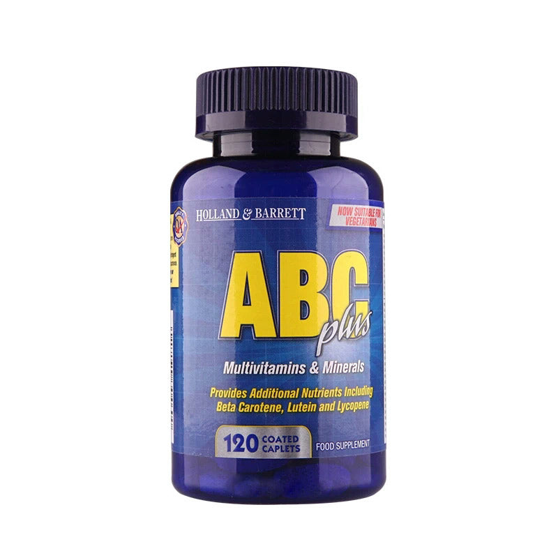 【现货包邮】荷柏瑞（Holland & Barrett）ABC plus复合维生素矿物质 蓝瓶120粒